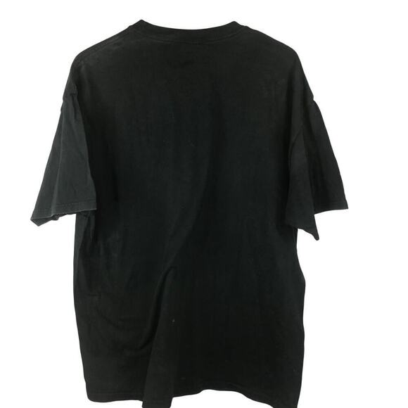 Vintage Blue Medusa Like Graphic Print Hanes Beefy-T Men's Size XL - Picture 2 of 5